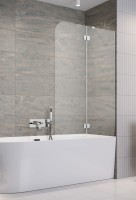 M-Acryl Torrenta PND 100 kádparaván, Easy clean bevonattal, balos vagy jobbos kivitelben
