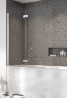 M-Acryl NES PND I 140 kádparaván, Easy clean bevonattal, balos vagy jobbos kivitelben