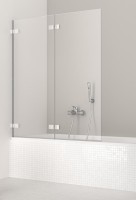 M-Acryl Arta PND 130 kádparaván, Easy clean bevonattal, balos vagy jobbos kivitelben