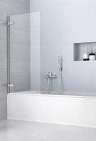 M-Acryl Arta PNJ 70 kádparaván, Easy clean bevonattal, balos vagy jobbos kivitelben