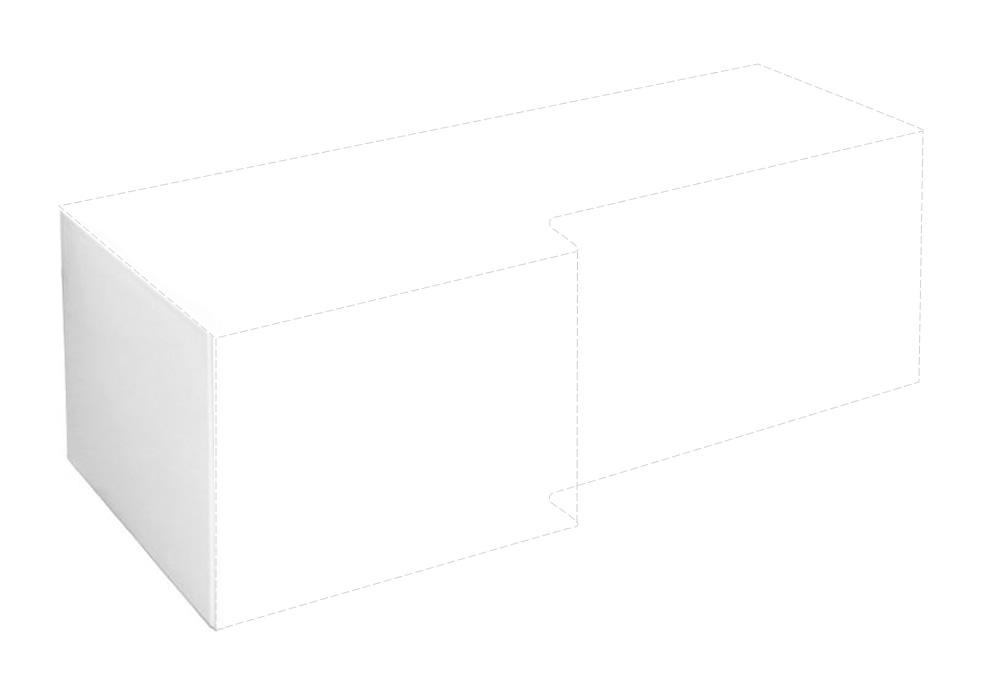 M-Acryl Linea 70 cm oldallap 
