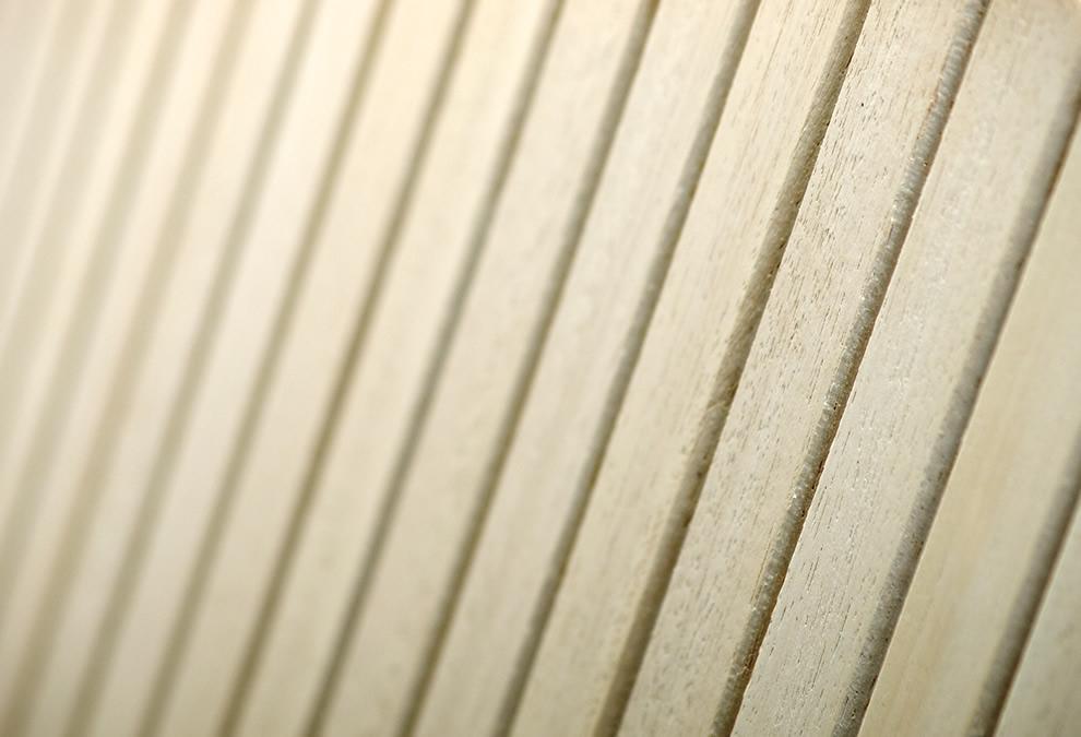 Trópusi fa oldallap egyenes kádakhoz 70-100 cm barna