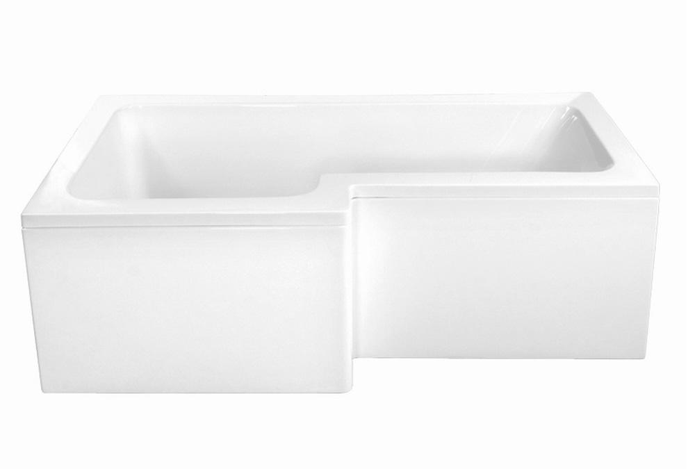 Linea aszimmetrikus akril kád 170x70/85 balos